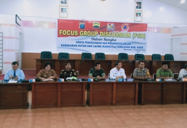 Antisipasi Karhutla, Dandim 0205/TK Sosialisikan Peran TNI