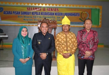 Bupati dan Forkopimda Hadiri Acara Pisah Sambut Kajari Labuhanbatu