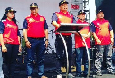 Wakil Bupati Karo Cory S Sebayang Hadiri Launching Jingle dan Maskot KPUD Karo
