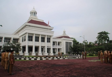 Sekretariat DPRD Labuhanbatu Ditunjuk Jadi Pelaksana Apel Gabungan 