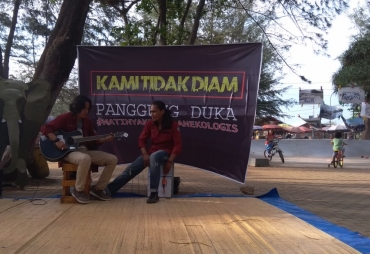Pasca putusan PTUN Bengkulu Koalisi Langit Biru Gelar  Panggung Duka
