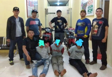 Terduga Pelaku diamankan