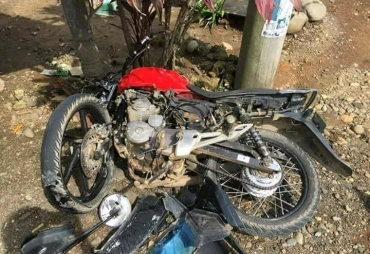 Lakalantas Hilux vs Mega Pro Satu Korban Tak Sadarkan Diri