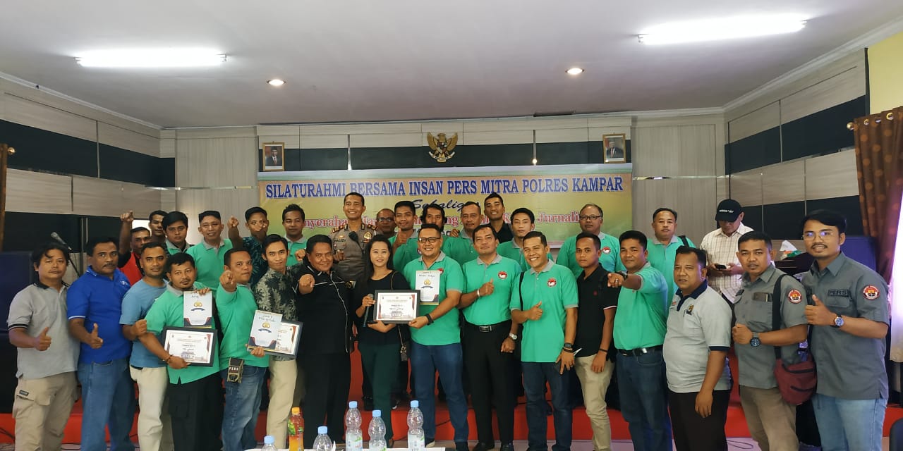 Polres Kampar Gelar Silaturrahmi Bersama Insan Pers