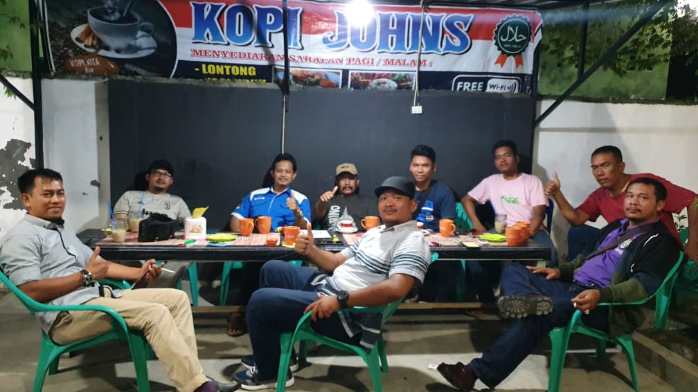Irwan Indra Ngopi Bareng Insan Pers Labuhanbatu