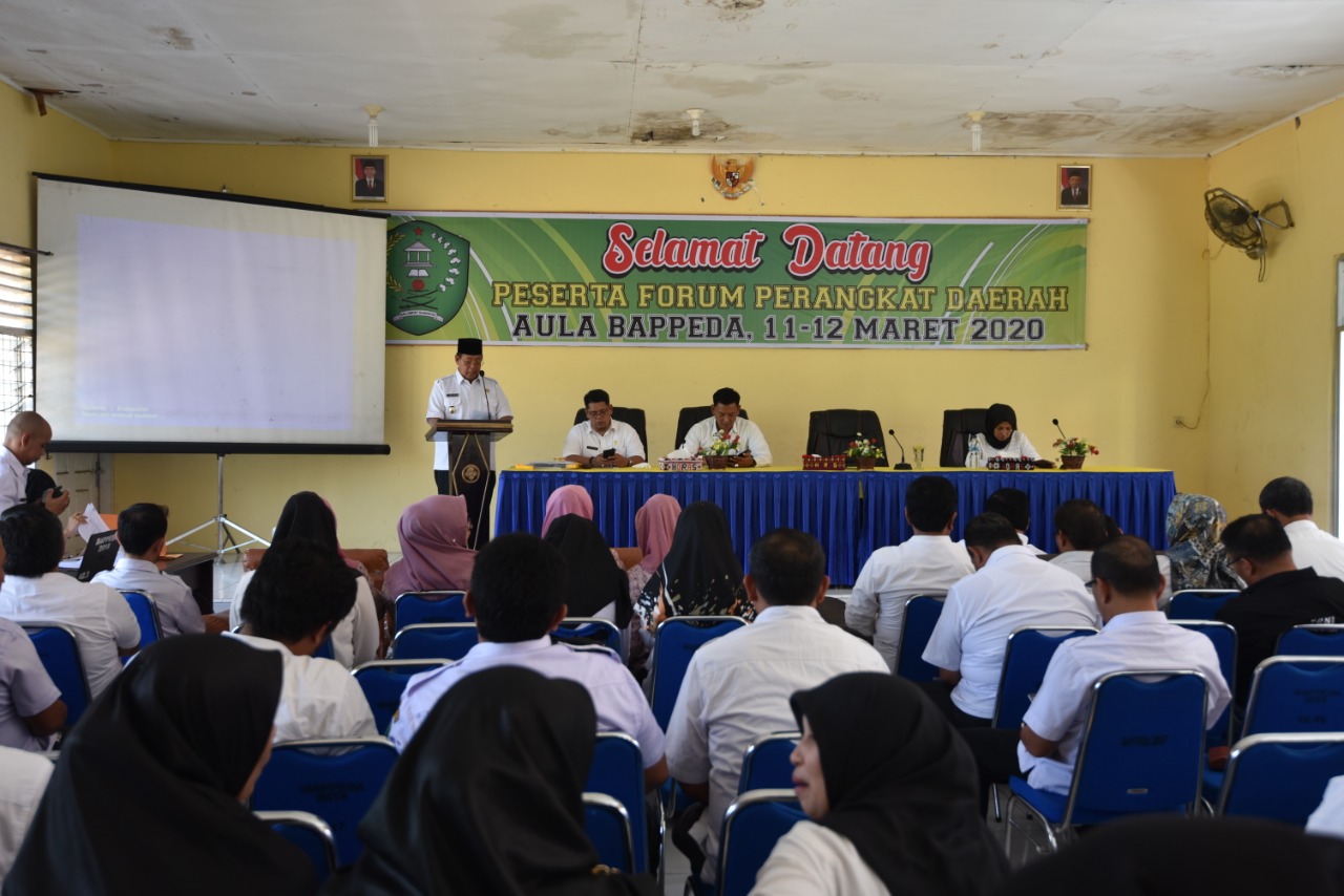 Wakil Walikota Buka Forum OPD Sidimpuan