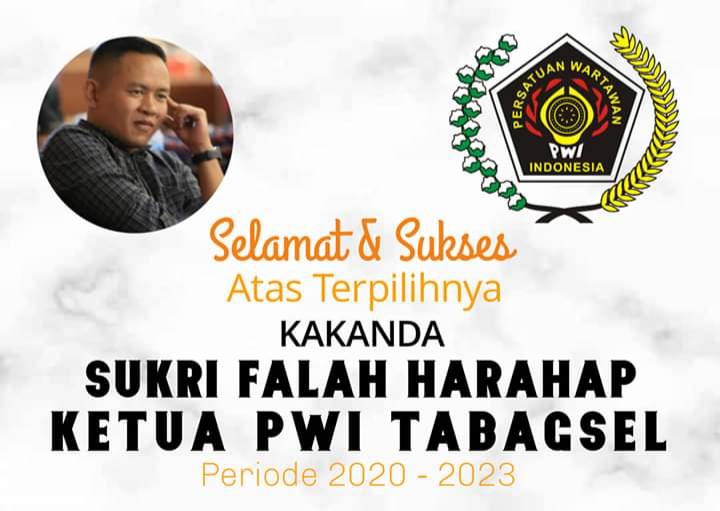 Sukri Falah Harahap Terpilih Sebagai Ketua PWI Tabagsel
