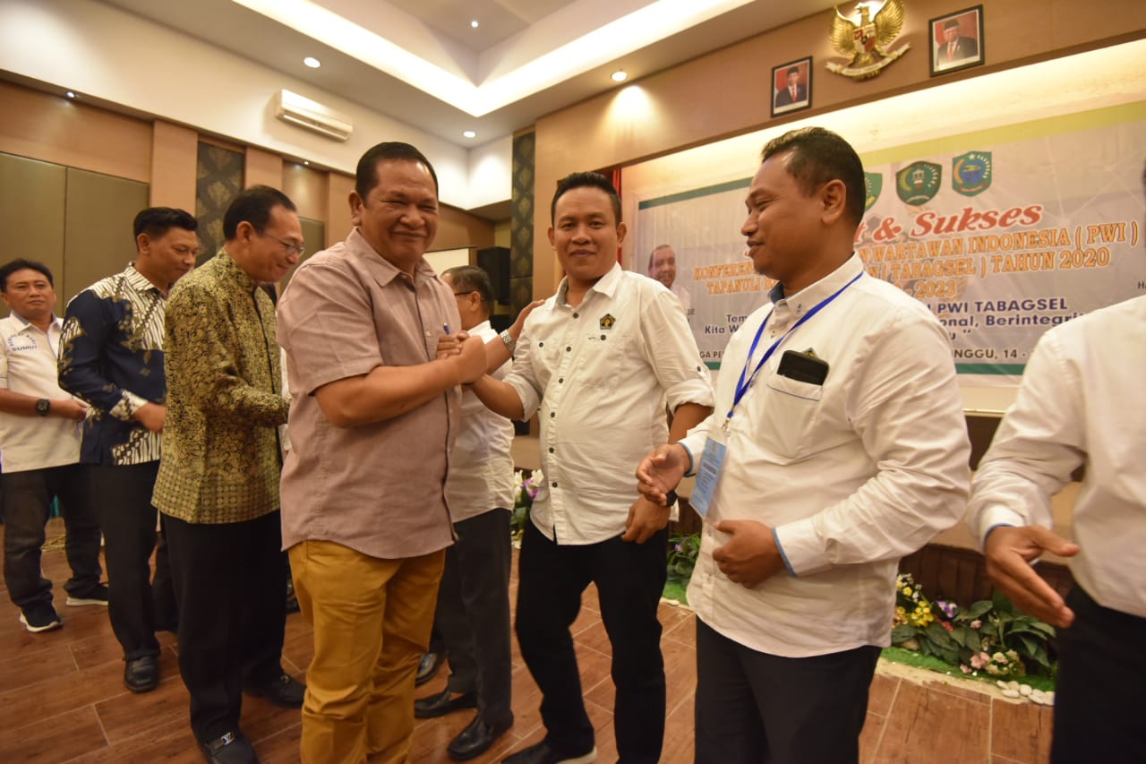 Bupati Tapsel dan Walikota Sidimpuan Ajak PWI Tabagsel Bersinergi