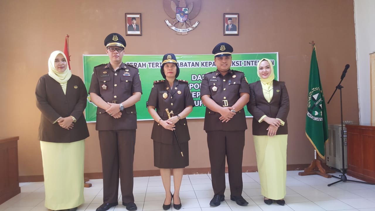 Kejari  Gelar Pisah Sambut Kasi Inteljen