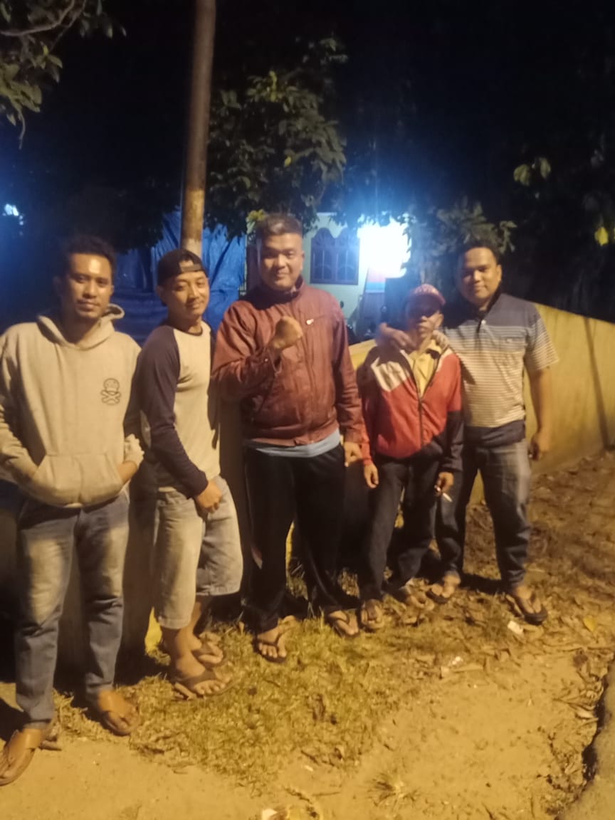 Jaga Keamanan Pos 5 RT 4 Galakkan Ronda 