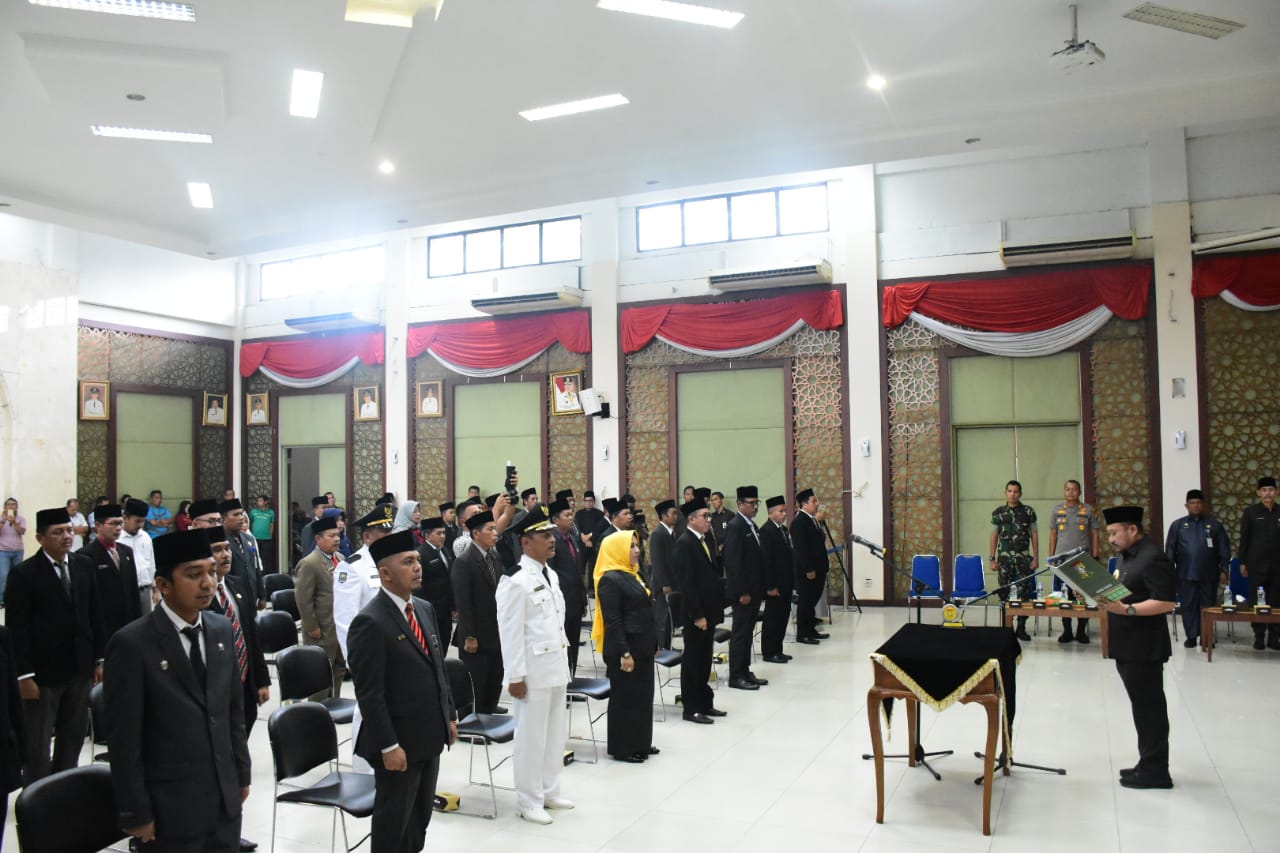 Bupati Kampar Lantik 47 Pejabat Administrator dan Pengawas