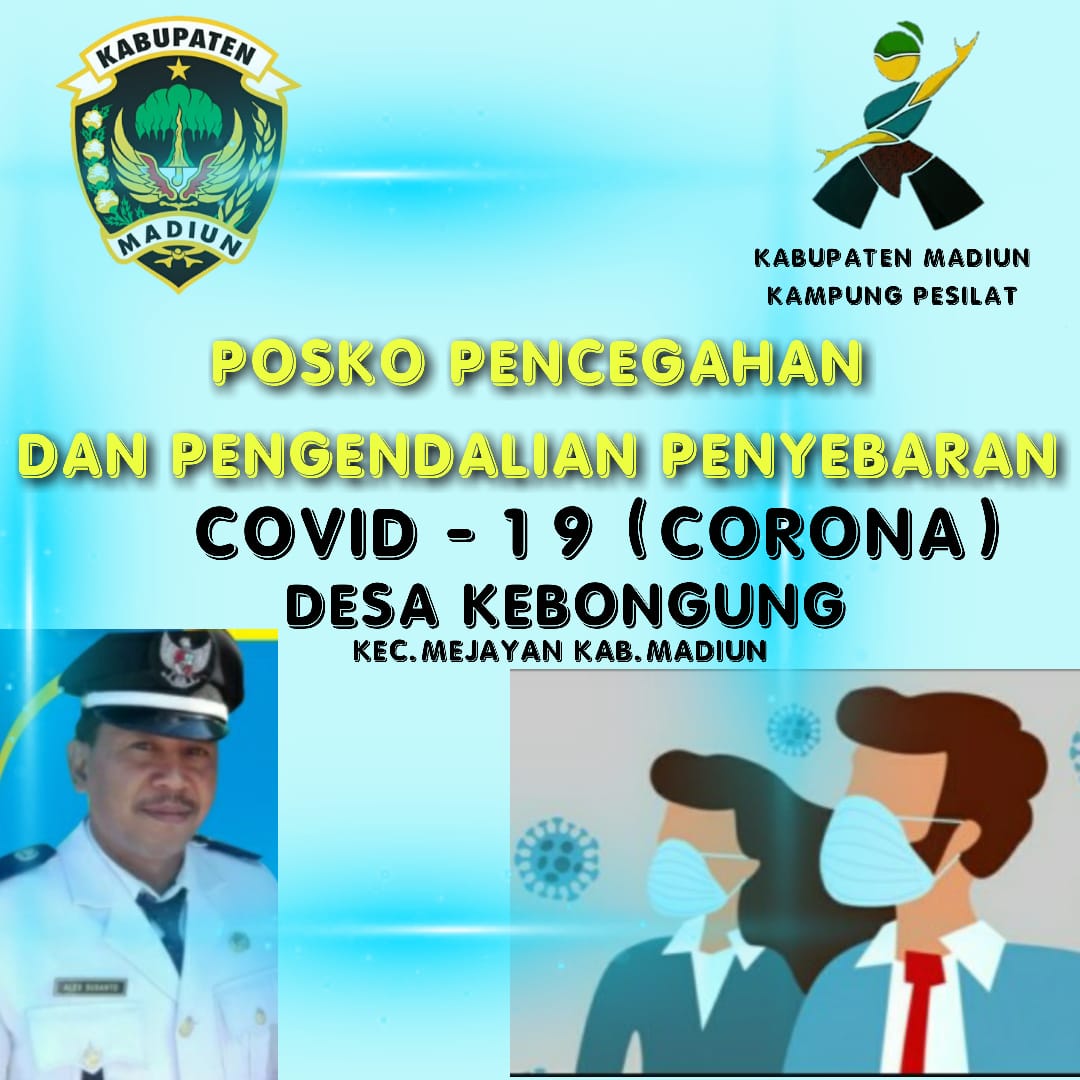 Antisipasi Corona Pemdes Kebonagung Siapkan Posko Pelayanan