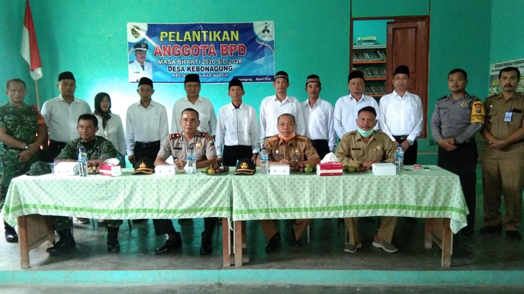BPD Kebonagung 2020-2026 Resmi Dilantik