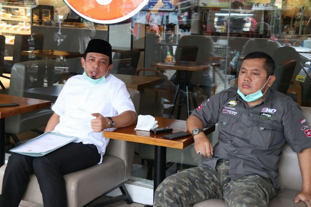 Wawali Serahkan Langsung Surat Permohonan Penangguhan Biaya Sewa Ruko