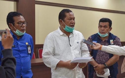 Gugus Tugas Covid-19 Sidimpuan Proteksi dan Sterilisasi Pintu Masuk