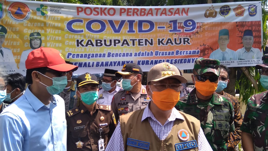 Terima Laporan Gubernur Rohidin Sampaikan Perbatasan Belum Terindikasi Covid-19