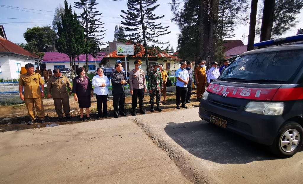 Penyemprotan Disinfektan Massal Digelar di Karo