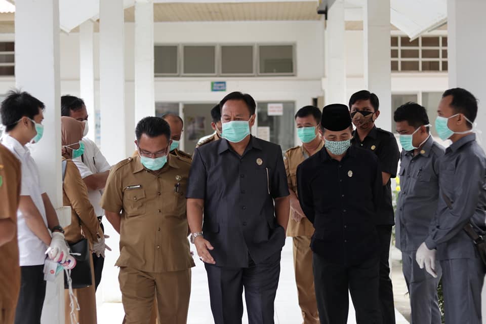 Dewan BS Tinjau Kesiapan RSUDHD Tangani Pasien Virus Corona