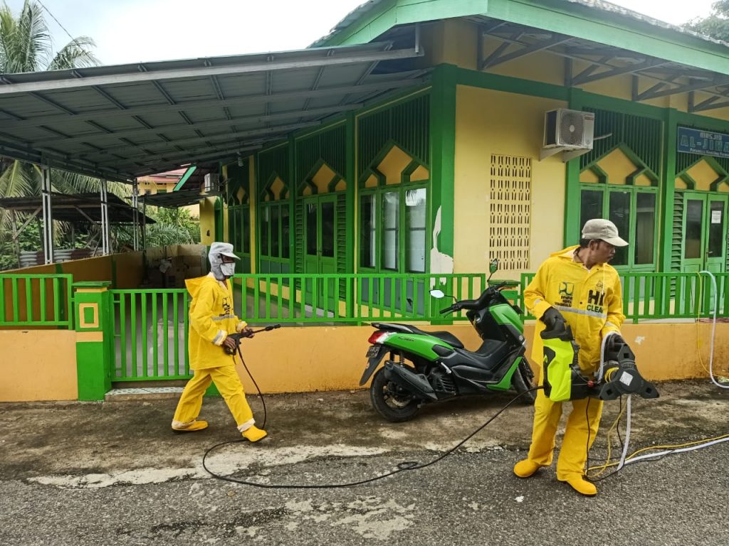 URC HD Clean Semprot Disinfektan Fasilitas Umum dan Rumah Ibadah