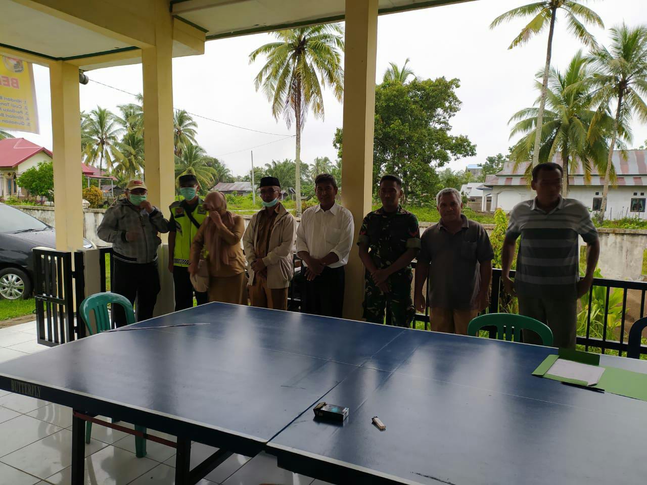 Desa Ujung Padang Laksanakan Titik Nol Pembangunan