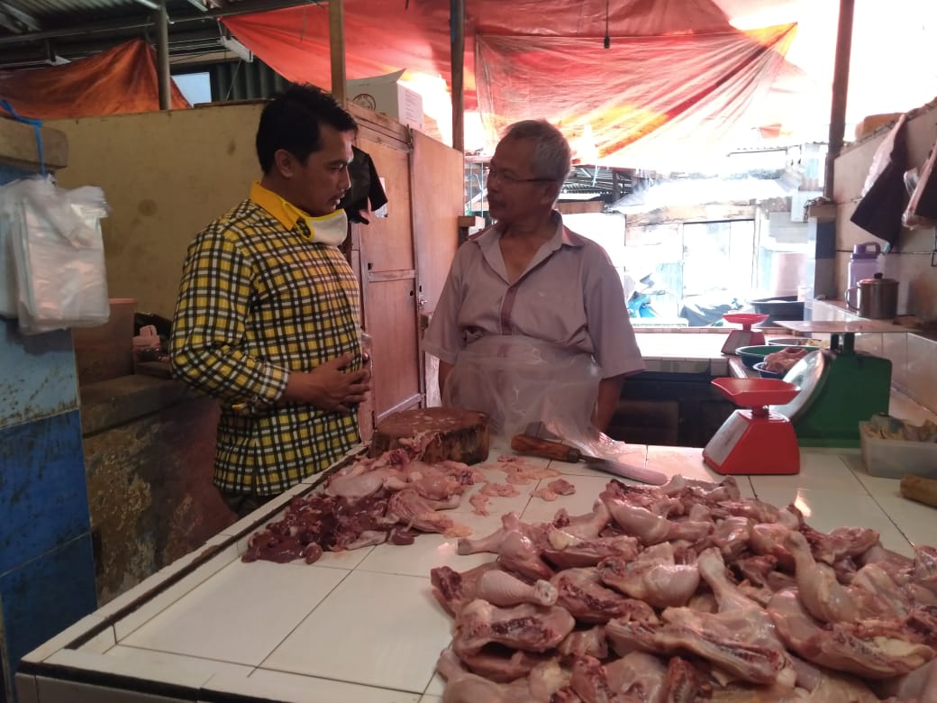 Ketua DPRD RL Sidak Ke Pasar Bang Mego