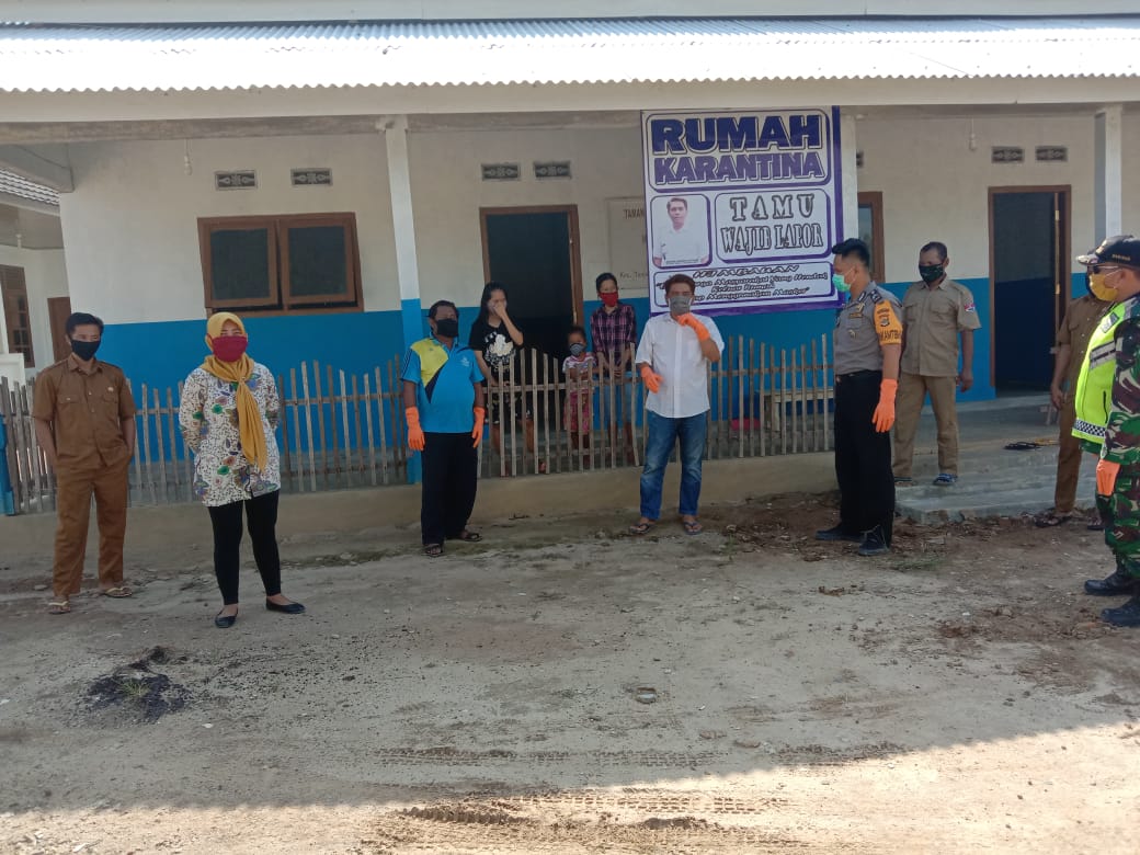 Perangi Covid-19 Kepala Desa Tanjung Sari Siapkan Ruang Isolasi