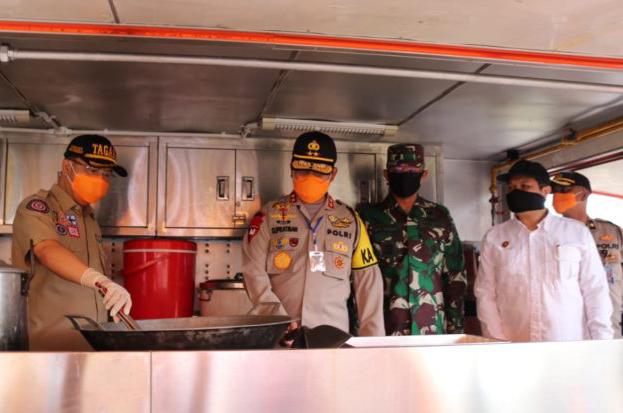Dapur Umum Bengkulu Bagikan 1000 Porsi Nasi Kotak Ini 8 Titiknya