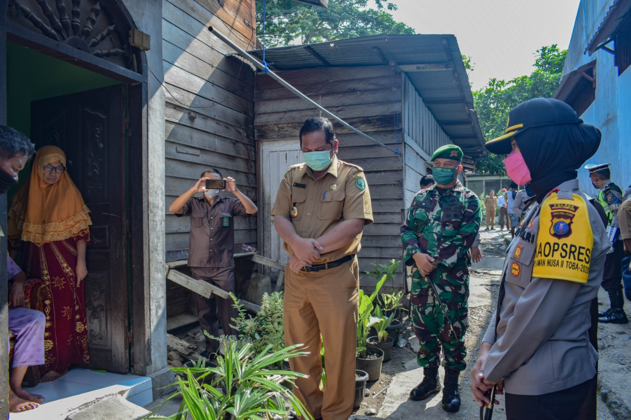 Pemkot Sidimpuan Salurkan Bantuan Sembako
