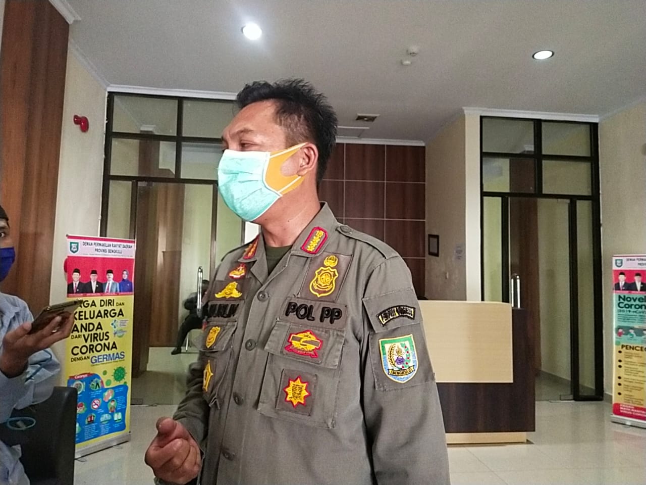 Giatkan Patroli Satpol PP Akan Tindak Tegas Masyarakat yang Berkerumun
