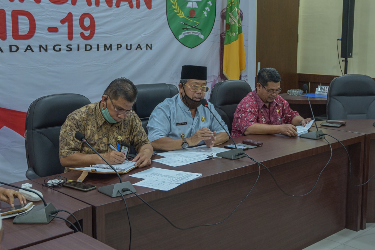 Wakil Walikota Padangsidimpuan Pimpin Rapat Dinas Serumpun Bersama Distan