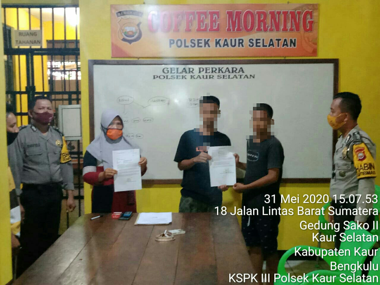 Gelar Mediasi Polsek Kaur Selatan Selesaikan "Problem Solving"