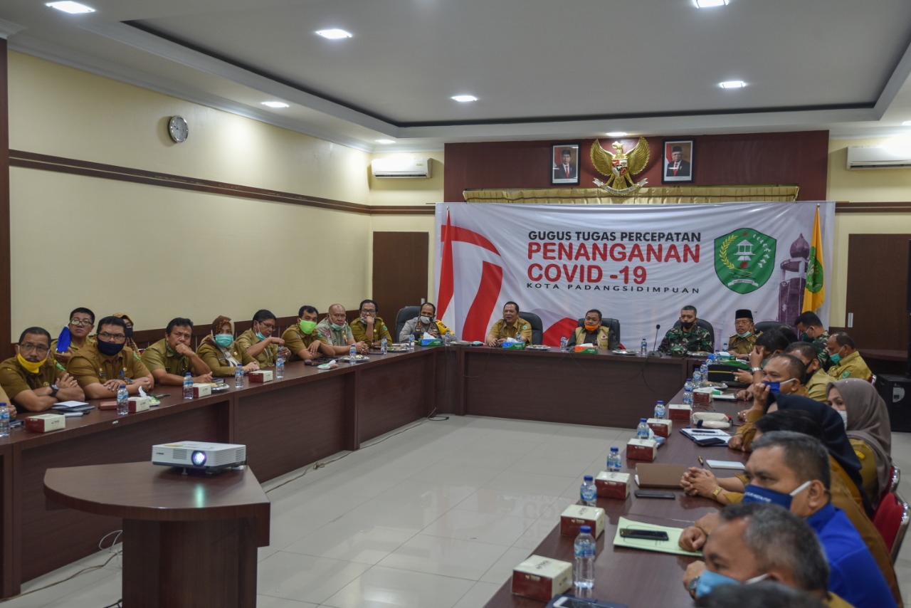 Pemkot Sidimpuan Sambut Kunjungan Mayjend Darlan Harahap