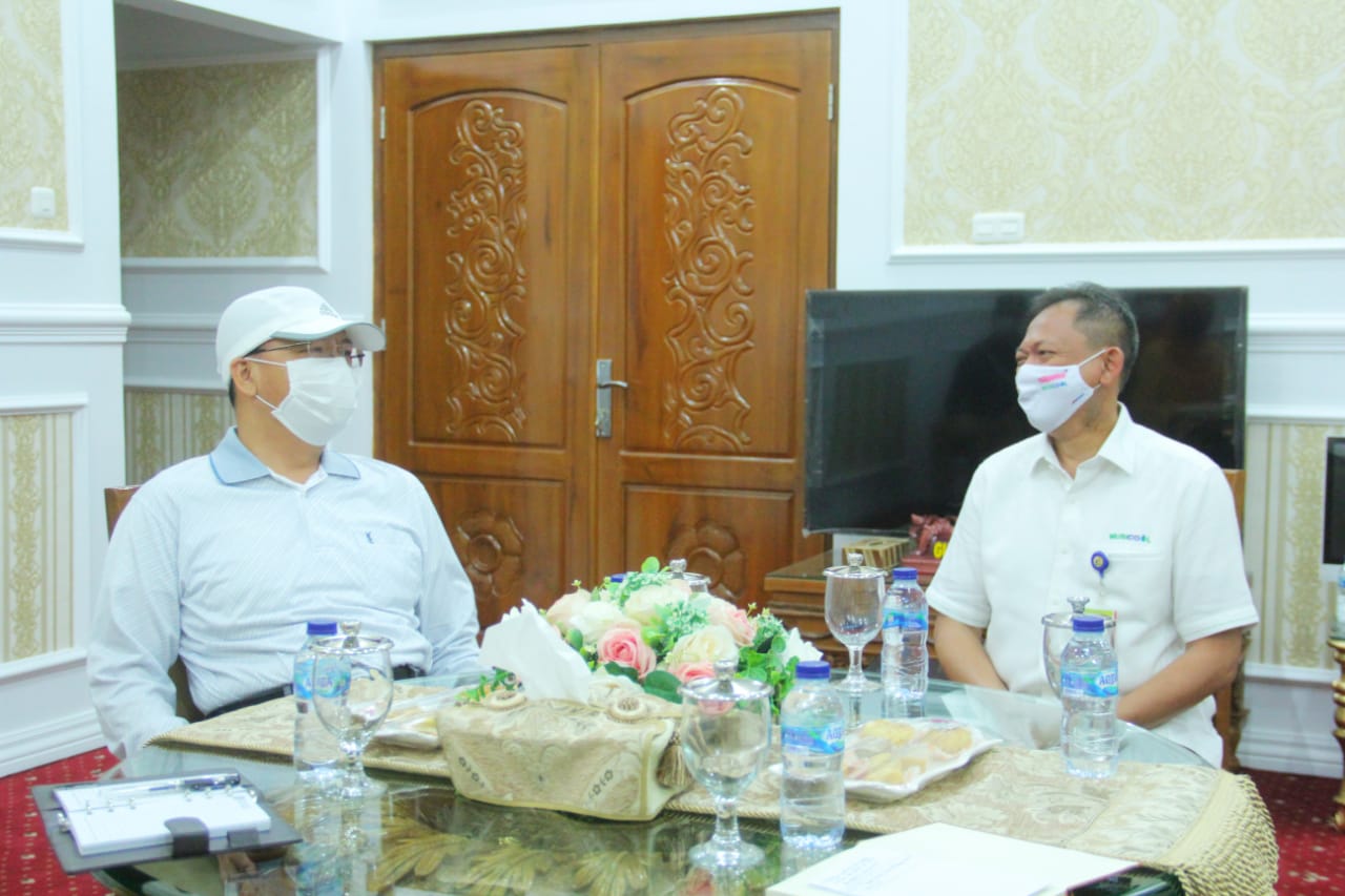 Gubernur Rohidin dan Pertamina Sepakati Pembangunan Depot Suplai LPG