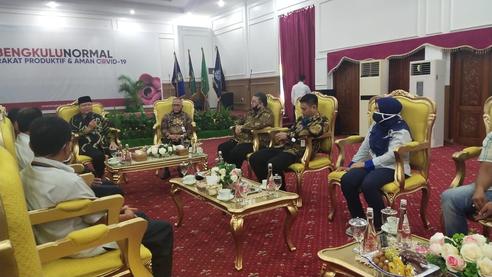 Gubernur Rohidin Ajak Kepala Bulog Bersinergi Tekan Inflasi