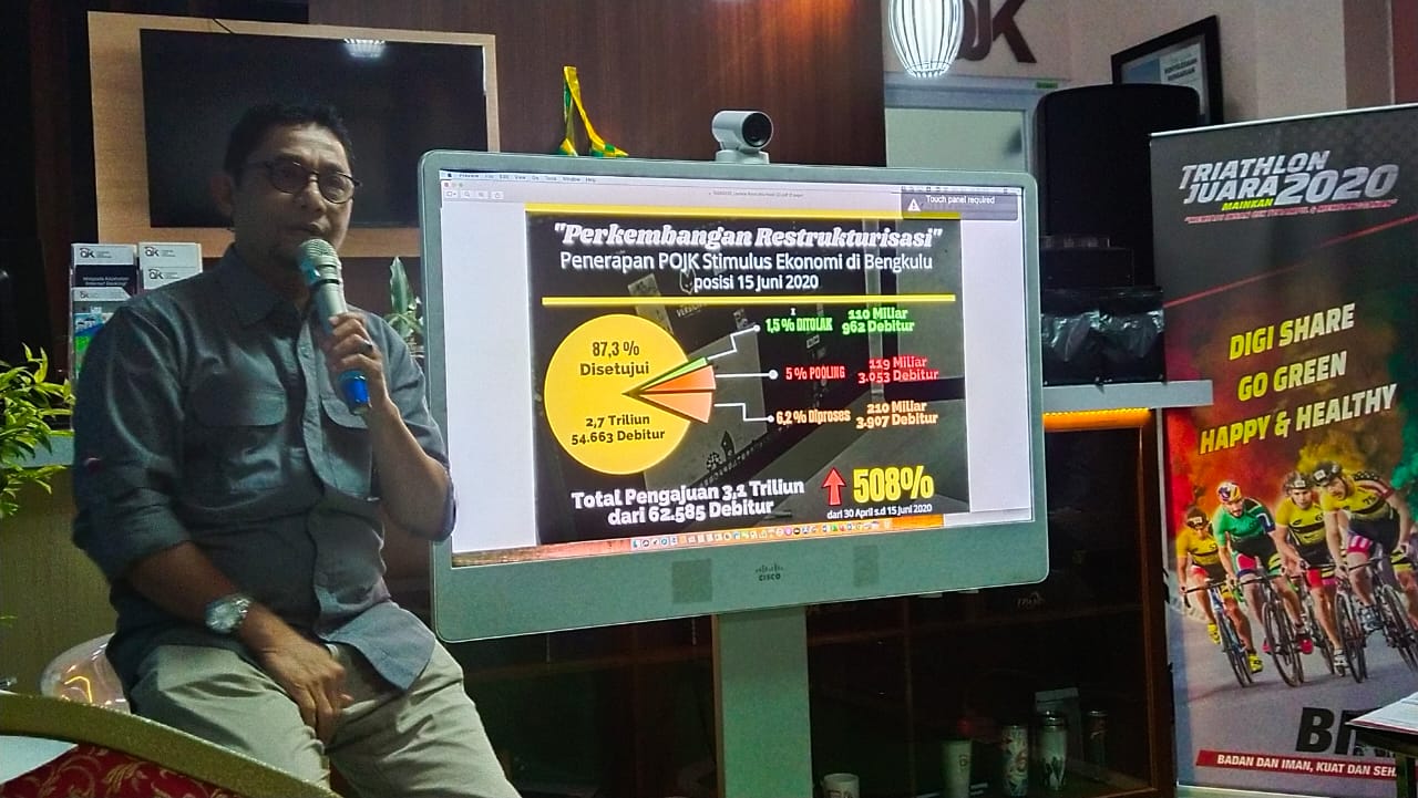 OJK Pastikan Industri Jasa Keuangan Bengkulu Stabil dan Terjaga