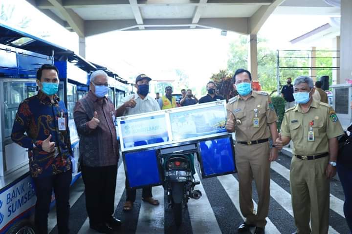Pemkot Prabumulih Serahkan Bantuan Sarana Usaha Bagi Pedagang Kuliner