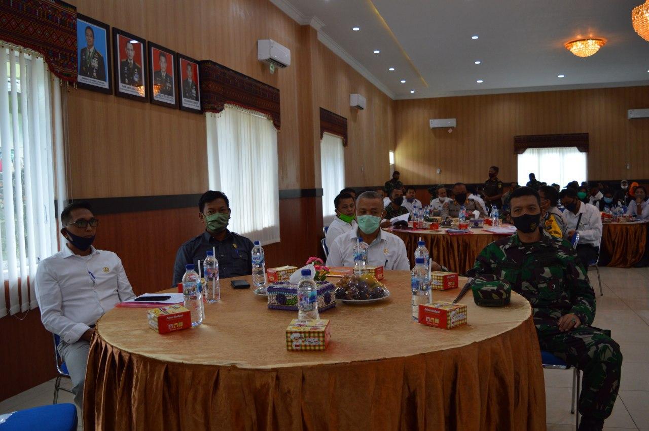 Dandim 0212/TS Ajak Aparat Pemerintah Selaraskan Program