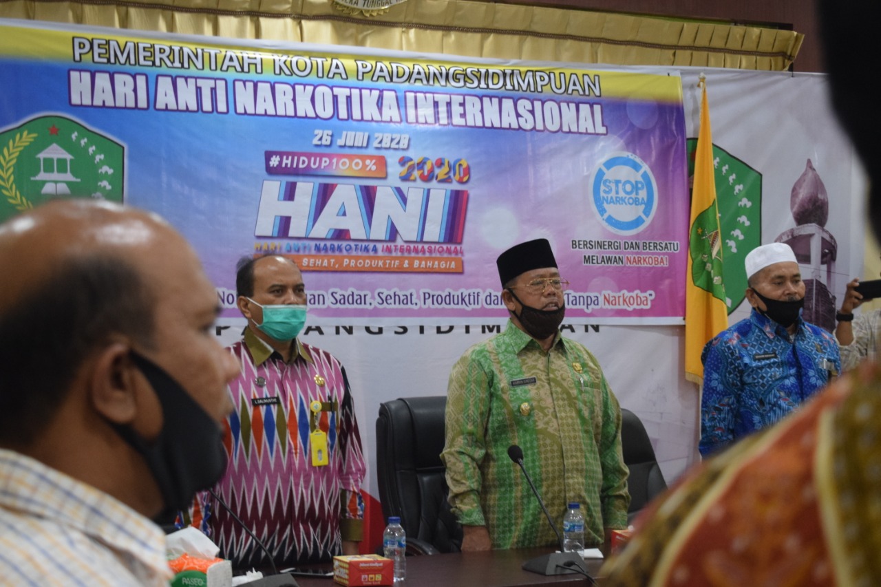  Pemkot Padangsidimpuan Gelar Peringatan Secara Virtual