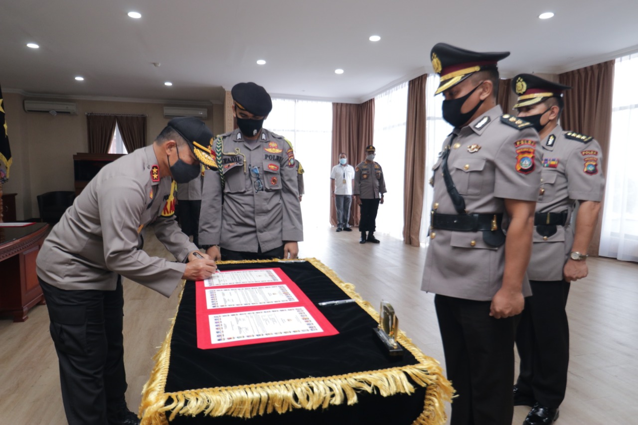Kapolda Pimpin Sertijab Kabid TIK Polda Kepri