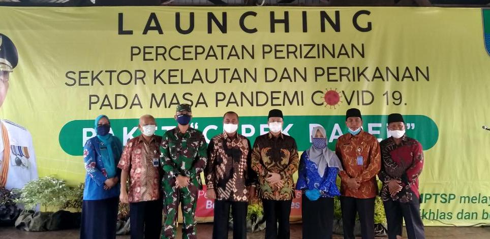 Permudah Perizinan Pelayaran Gubernur Rohidin Launching 'Cepek Dapek'