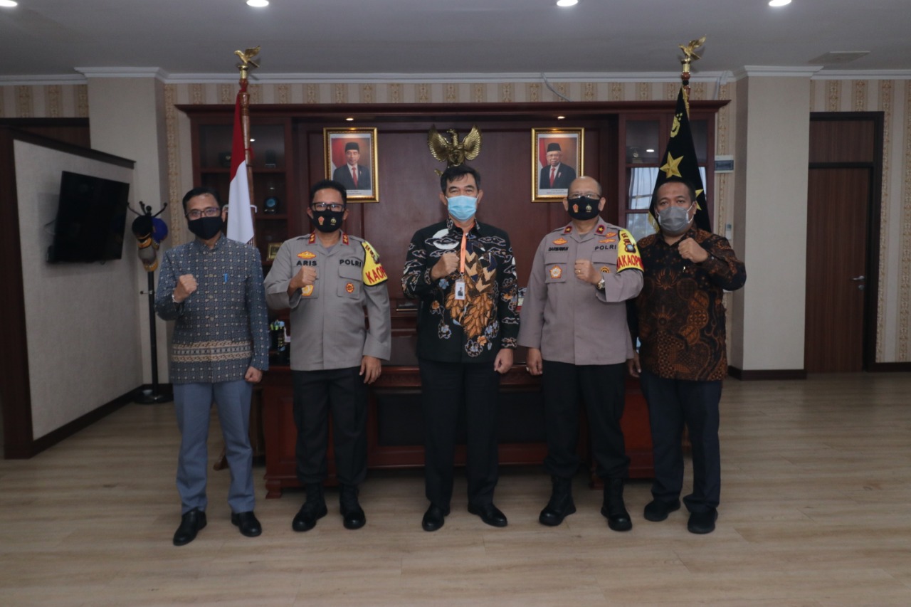 Kapolda Kepri Terima Kunjungan Dirut PT Bright PLN Batam