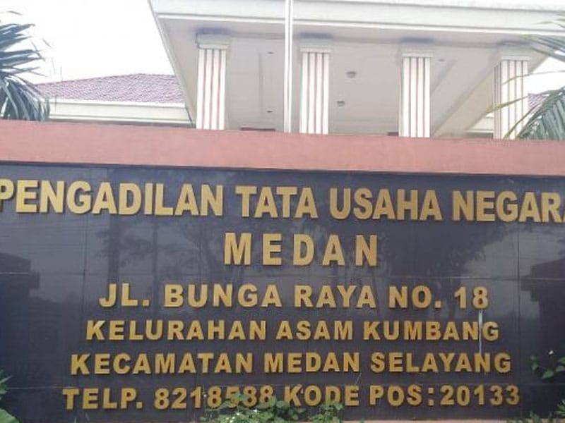 PTUN Medan Tolak Permohonan Warga Sidimpuan