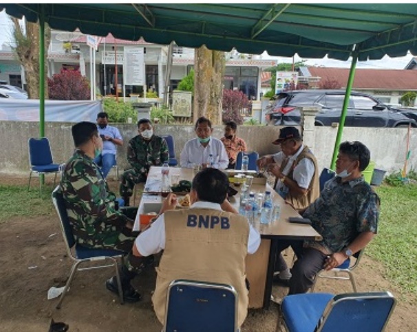 BNPB Pusat Monitoring Kabupaten Karo Menuju New Normal