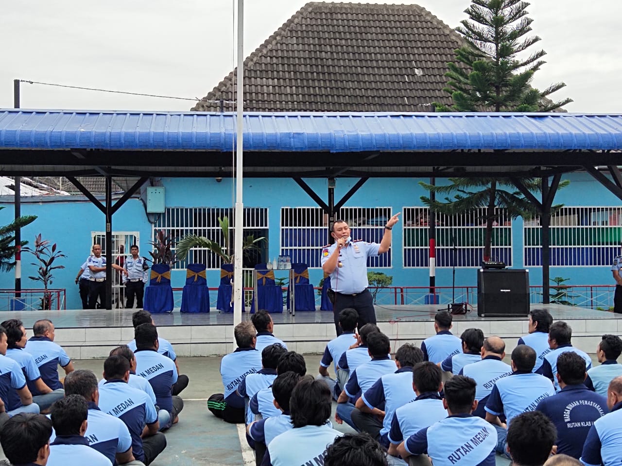 Karutan Kelas I Medan Gelar Dialog Bersama Warga Binaan