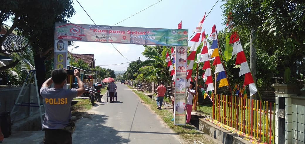Sambut New Normal Polsek Kaur Selatan Bentuk Kampung Sehat