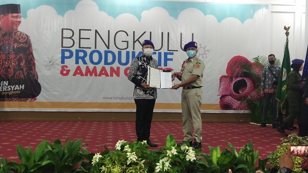 Menwa Mahadwiyudha Siap Dukung Program Pembangunan Gubernur Rohidin