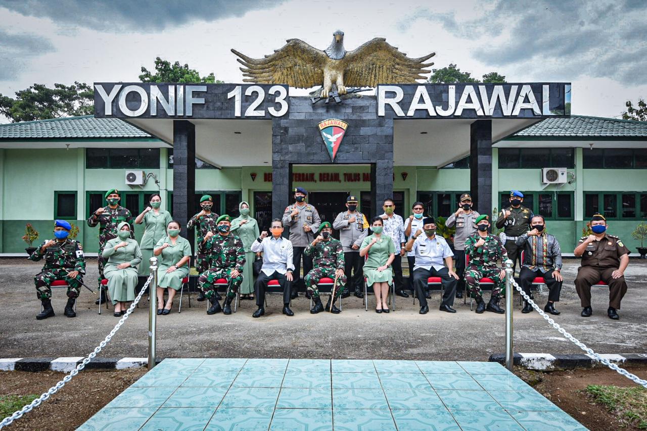Danrem 023/KS Kunker ke Kota Padangsidimpuan