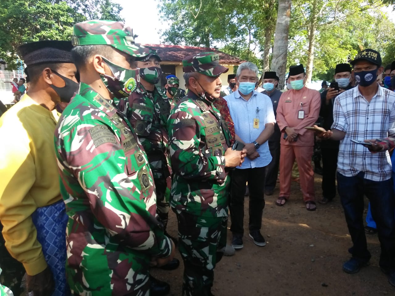 Mayjend TNI Heri Wiranto Kunker ke Tanjung Gundap