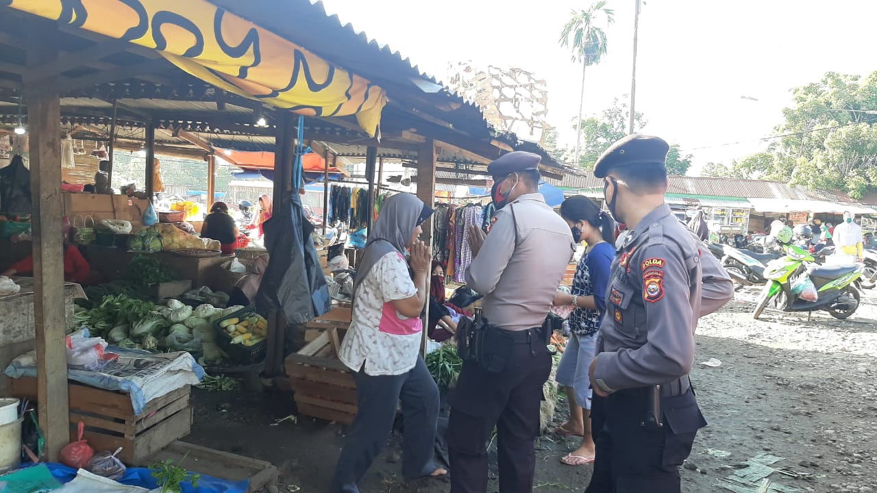 Adaptasi Kebiasaan Baru Satgas Aman Nusa Himbau Masyarakat Disiplin