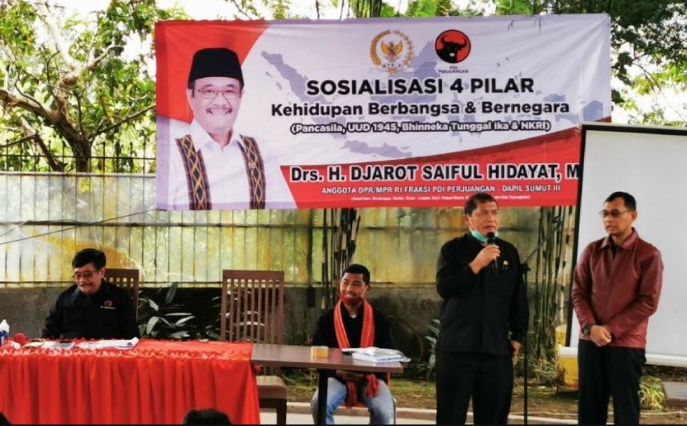 Sosialisasi Empat Pilar di Karo Ini Kata Mantan Gubernur DKI